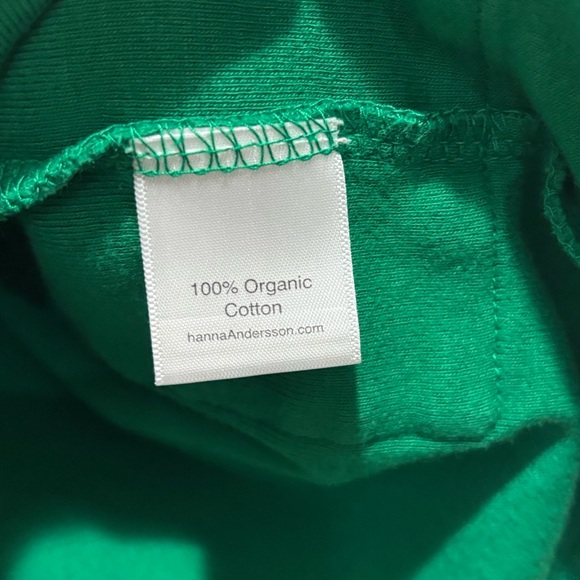 Hanna Andersson Christmas Winter Green White Peppermint Dress, 12-18 Months - Picture 7 of 14